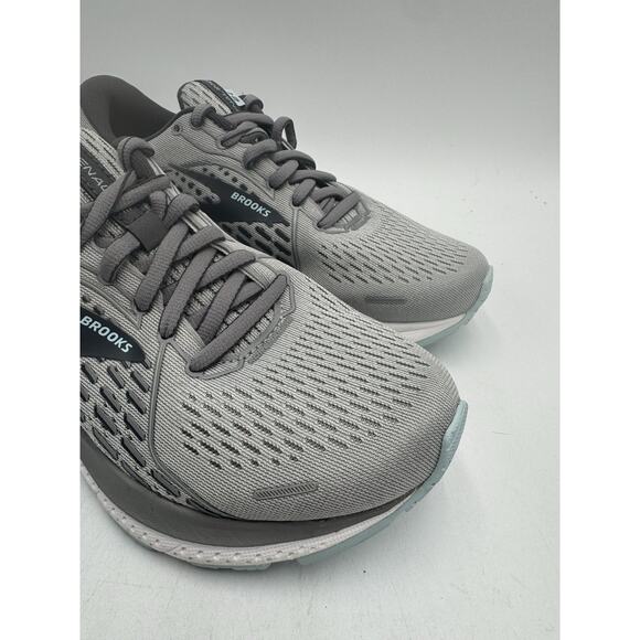 Brooks ADRENALINE GTS 21 Women's LIGHTLY USED Running Shoe Grey US Size 6.5 Wide - Picture 2 of 11